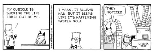 dilbert cubicle