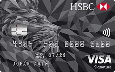 Assinatura de Visto HSBC RinggitPlus