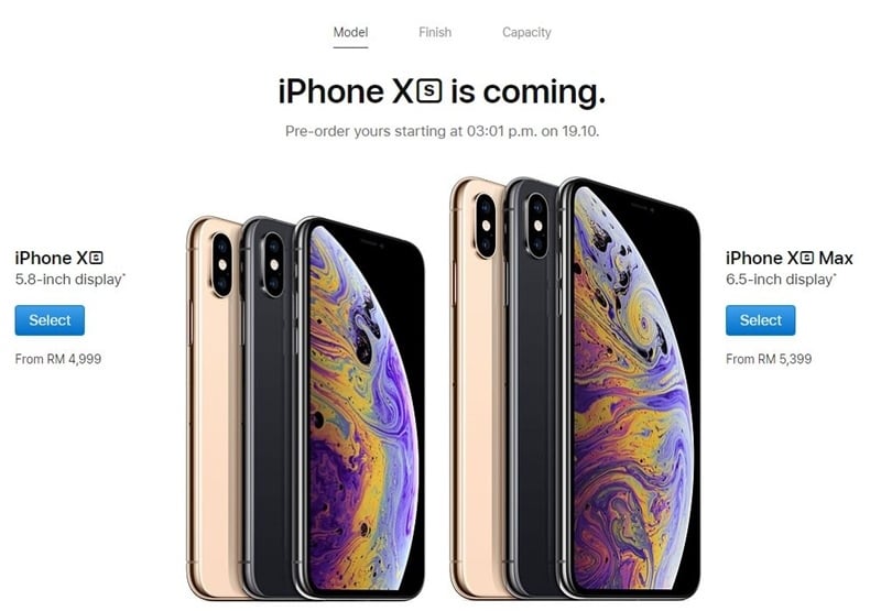 Here Are The Official Prices Of The iPhone XS, iPhone XS Max, and