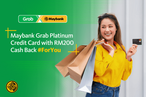 Maybank Grab Mastercard Platinum Cashback Reward