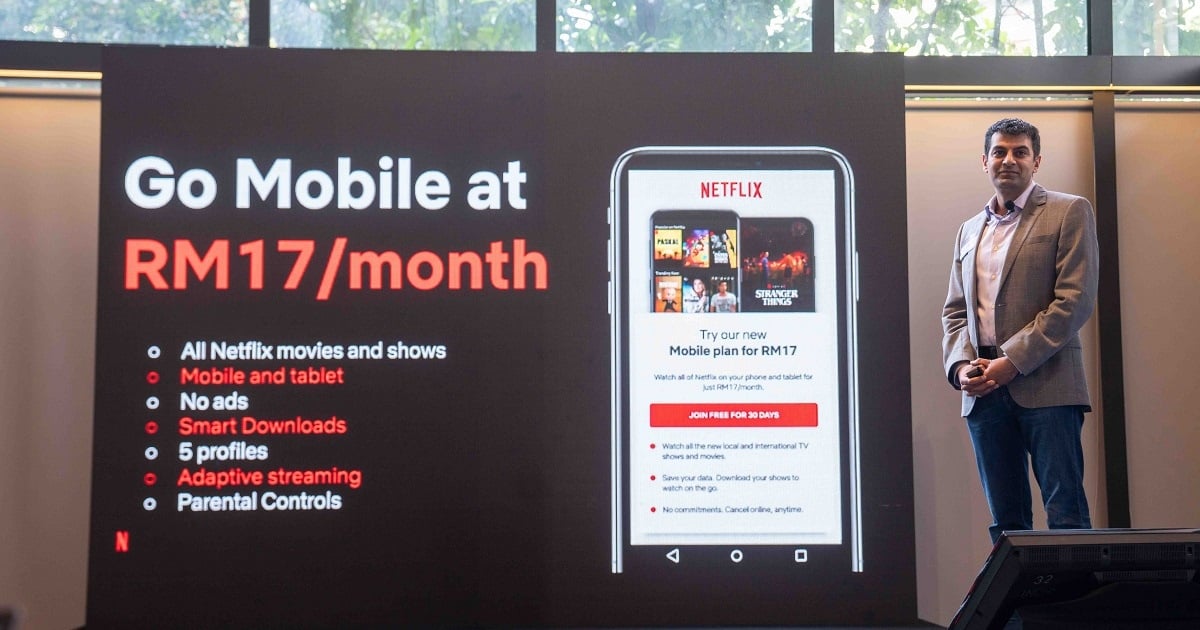 Netflix Officially Launches RM17 Mobile-Only Plan In Malaysia