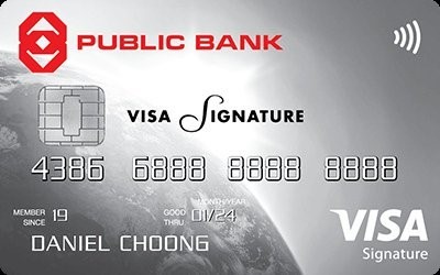 public bank visa signature credit card
