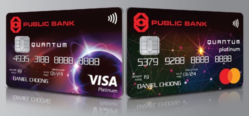 Public Bank Revises Features Of Quantum Visa & Mastercard and AIA Visa Gold Credit Cards