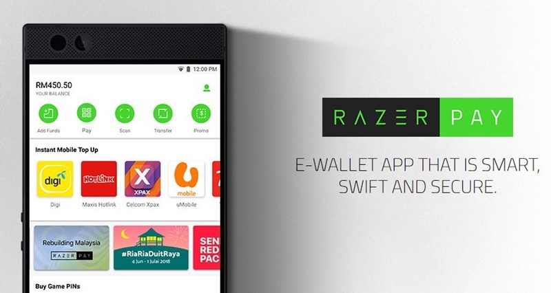 Razer Pay e-Wallet Now In Malaysia