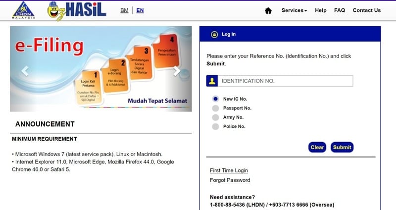 e filing due date 2019 malaysia