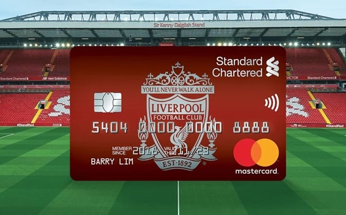 Standard Chartered Unveils New Liverpool FC Cashback Credit Card