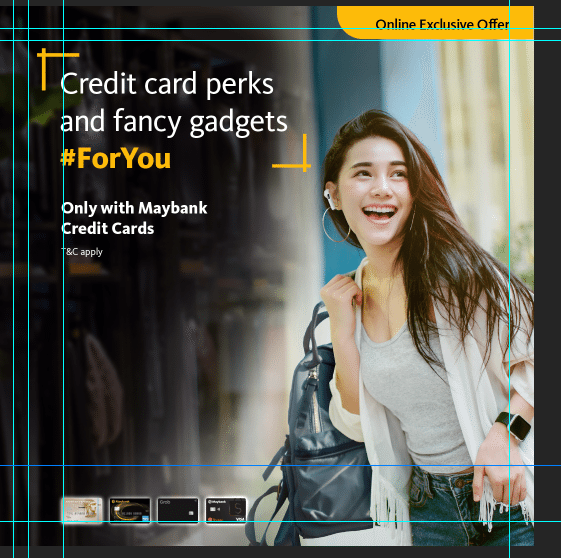 Maybank credit cards online campaign