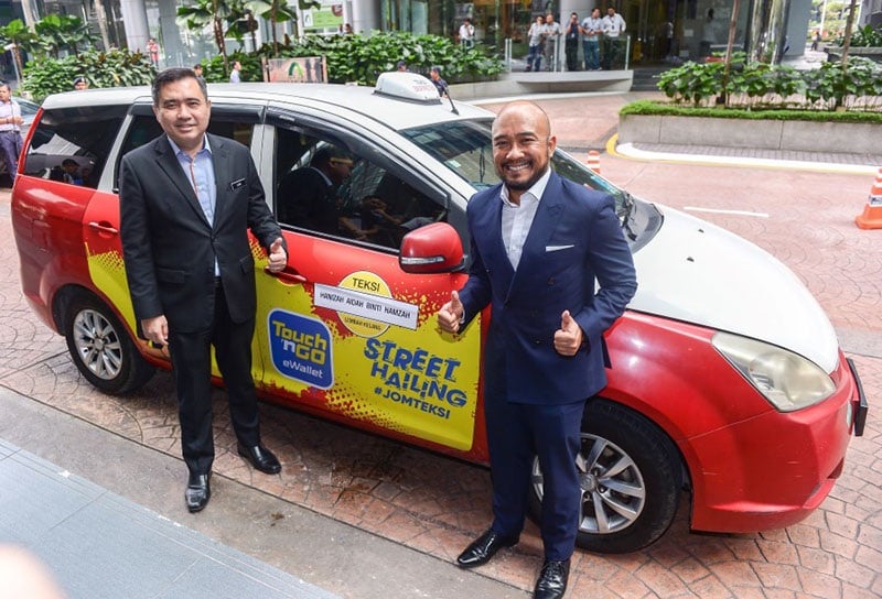 #JomTeksi: Passengers Can Now Pay Taxi Fares With TNG eWallet