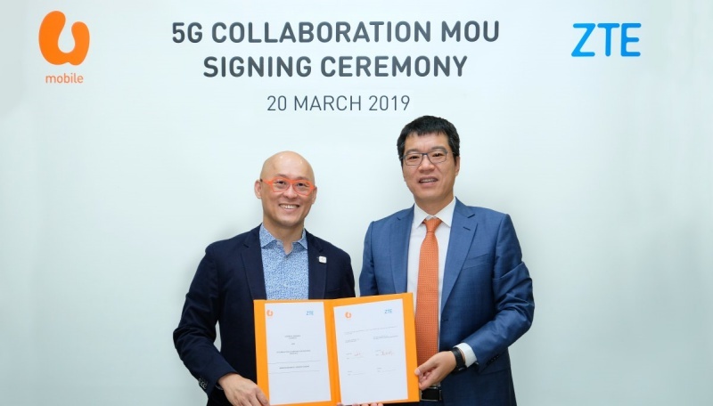 U Mobile And ZTE Sign MoU To Conduct 5G Live Tests In Kuala Lumpur