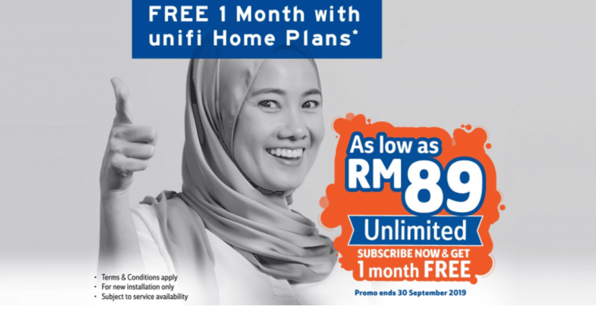 TM Offers New Unifi 30Mbps Unlimited Plan For RM89 Monthly