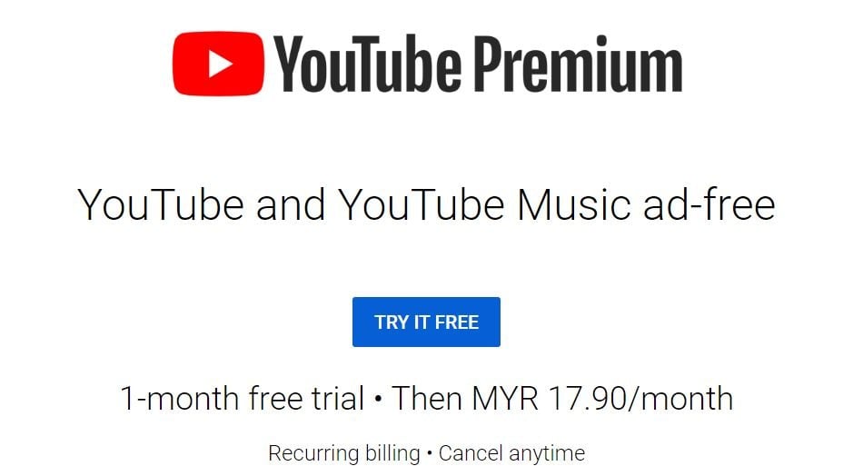 Youtube Premium Now Available In Malaysia Comes With Youtube Music Premium